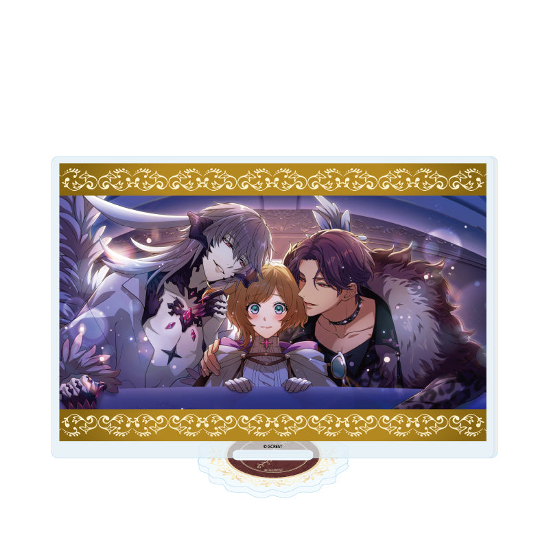 Acrylic Stand - Dream Meister and the Recollected Black Fairy - 58 Ymir & Liebe (Official Illustration) - Image 1