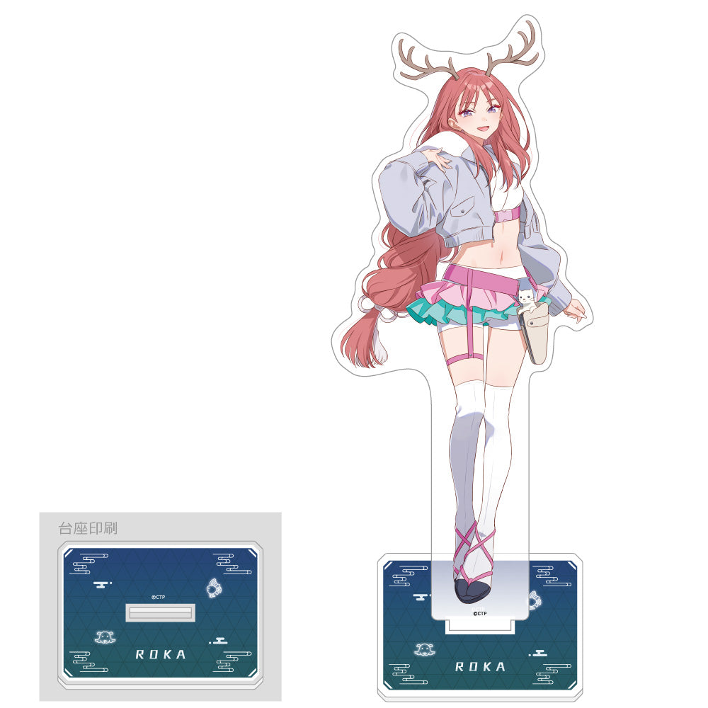 - Cosmic Princess Kaguya! - Extra Large Acrylic Stand Ayatsumugi Roka - Image 1