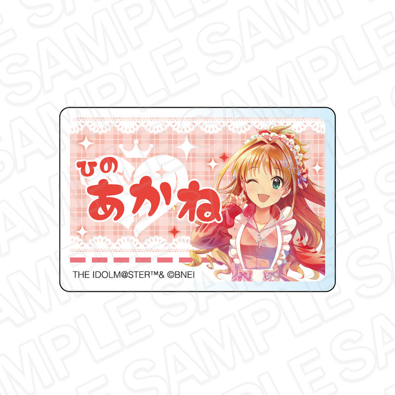 - The Idolmaster Cinderella Girls - Acrylic Name Badge Pale Tone Series Hino Akane Jersey Maid Ver. - Image 1