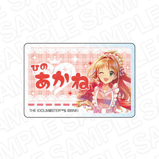 - The Idolmaster Cinderella Girls - Acrylic Name Badge Pale Tone Series Hino Akane Jersey Maid Ver. - Image 1