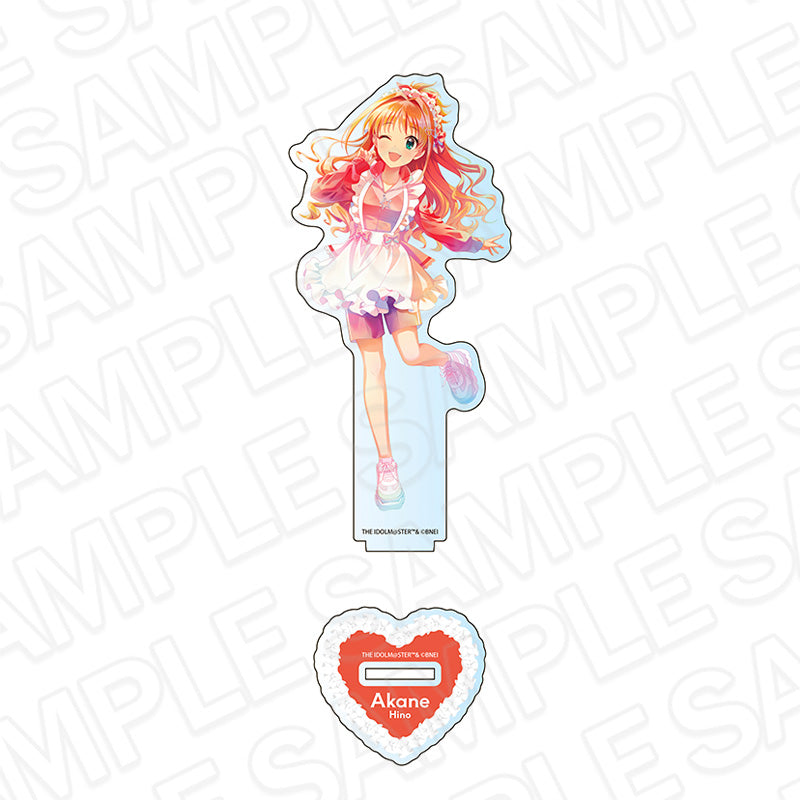 - The Idolmaster Cinderella Girls - Acrylic Figure Pale Tone Series Hino Akane Jersey Maid Ver. - Image 1