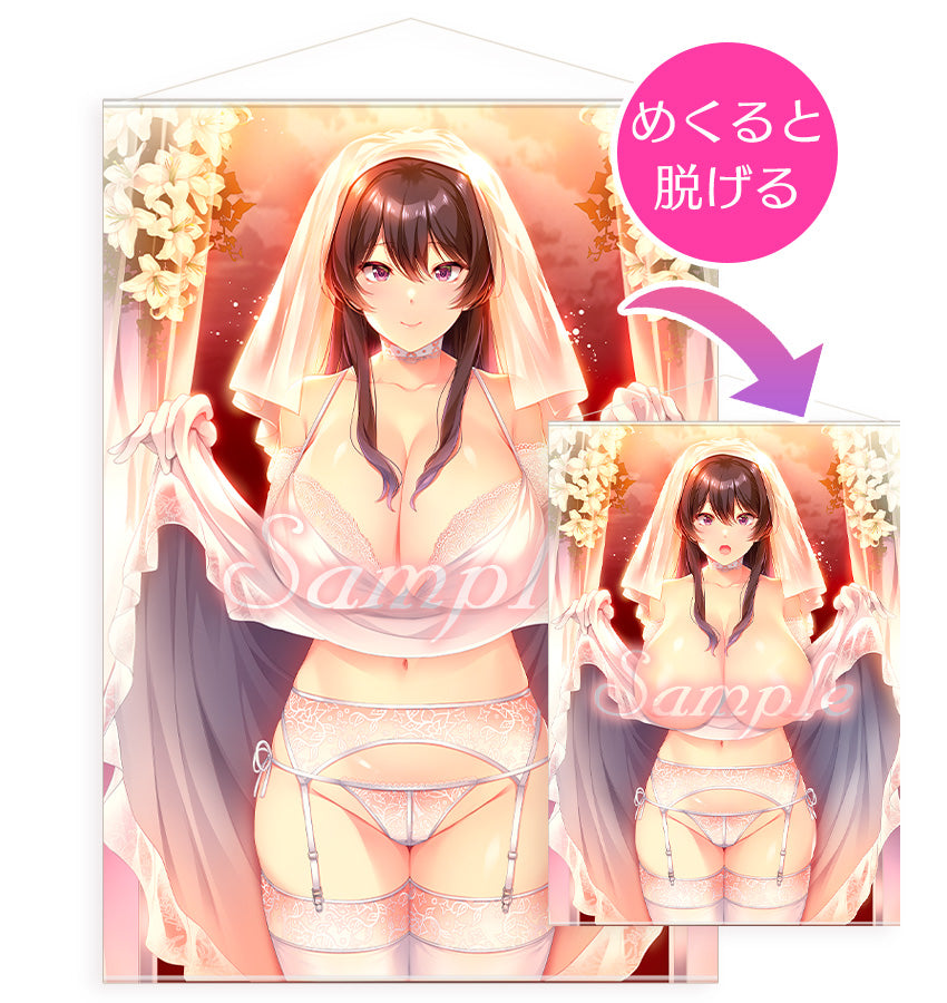 mdf An Original Illustration - Daki Kano After - Fukami Arisa A1 Size Double Tapestry - Image 1