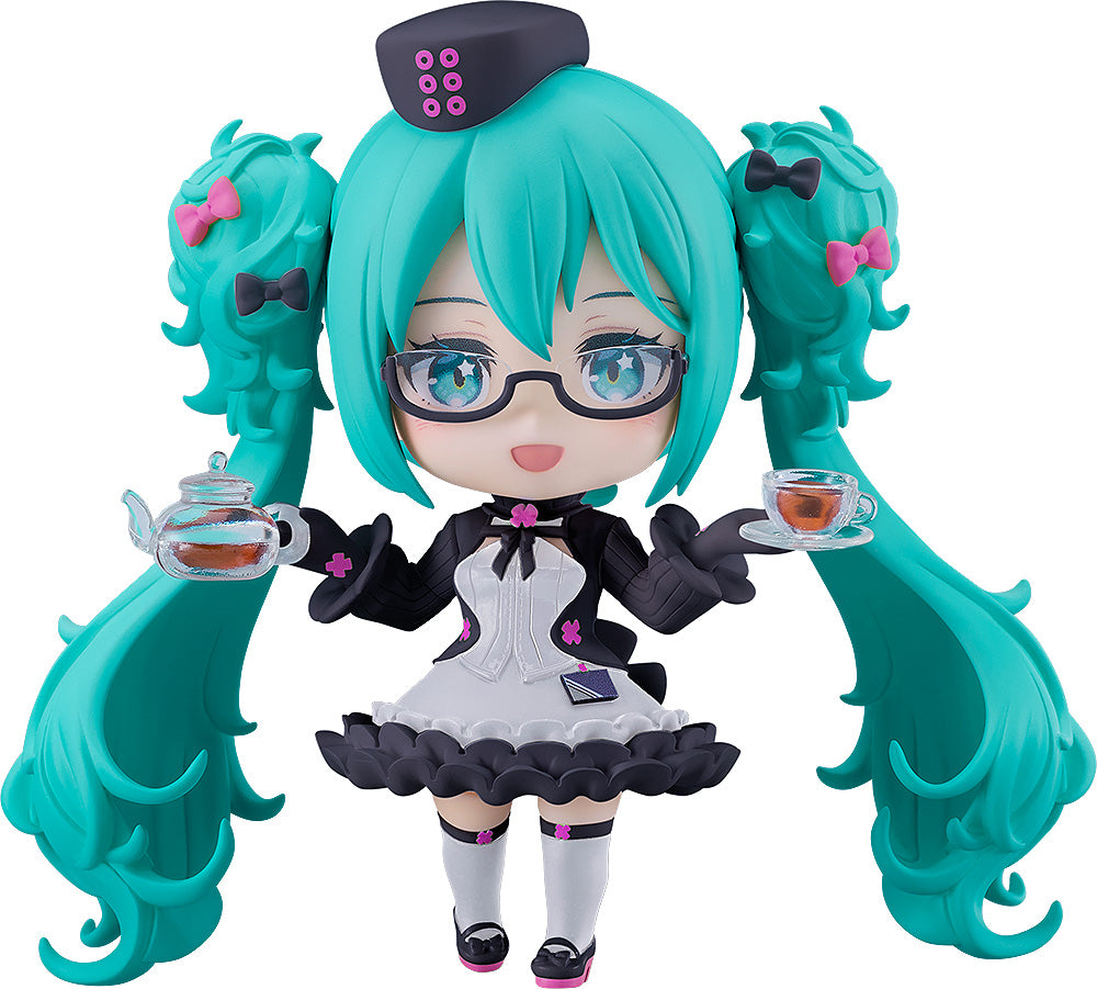Nendoroid Character Vocal Series 01 Hatsune Miku Hatsune Miku Glasses x Cafe Ver. - Image 1