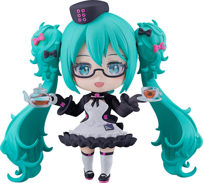 Nendoroid Character Vocal Series 01 Hatsune Miku Hatsune Miku Glasses x Cafe Ver. - Image 1
