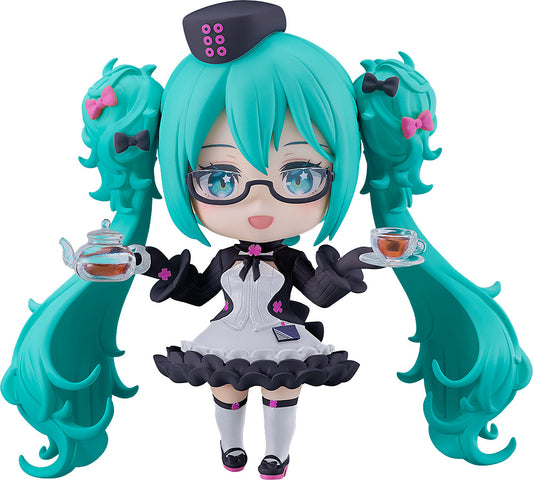 Nendoroid Character Vocal Series 01 Hatsune Miku Hatsune Miku Glasses x Cafe Ver. - Image 1