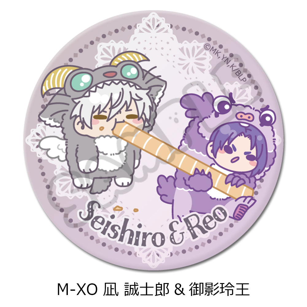 - Blue Lock - Vol. 9 Round Can Badge (75mm) M-XO Nagi Seishiro & Mikage Reo - Image 1