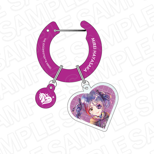 - The Idolmaster Cinderella Girls - Acrylic Carabiner Pale Tone Series Hayasaka Mirei Subculture Fashion Ver. - Image 1