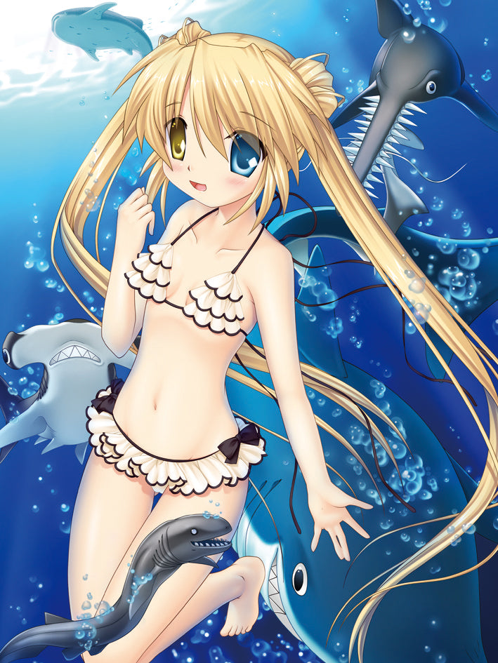 - Rewrite - Acrylic Cube Key Chain Nakatsu Sizuru - Image 1