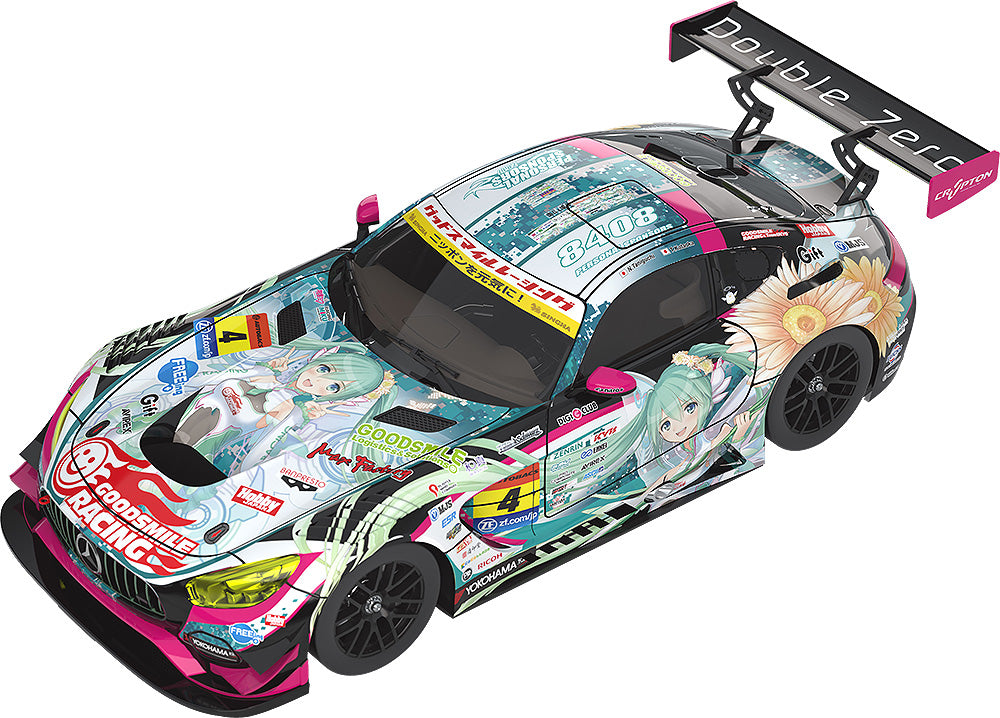 Hatsune Miku Gt Project 1/64 Scale Good Smile Hatsune Miku Amg 2017 Super Gt VER. - Image 1