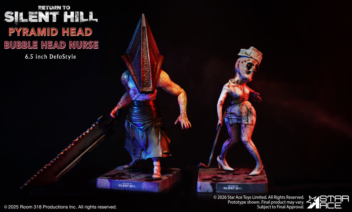 Star Ace Toys - Return to Silent Hill - Pyramid Head + Bubble Head Nurse Twin Pack - Image 1
