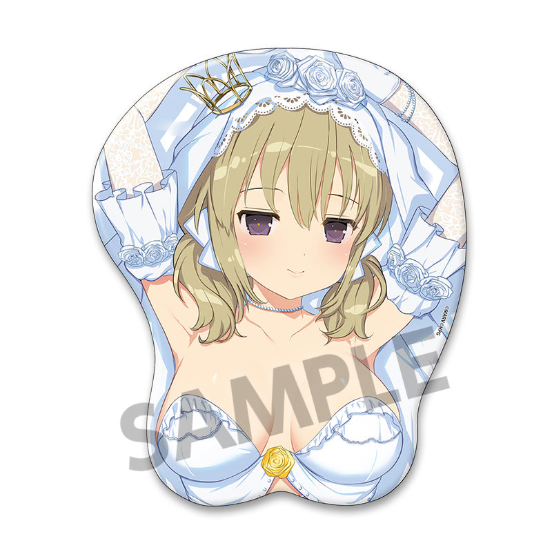 - Senran Kagura - Original Illustration Oppai Mouse Pad Kafuru Wedding Ver. - Image 1