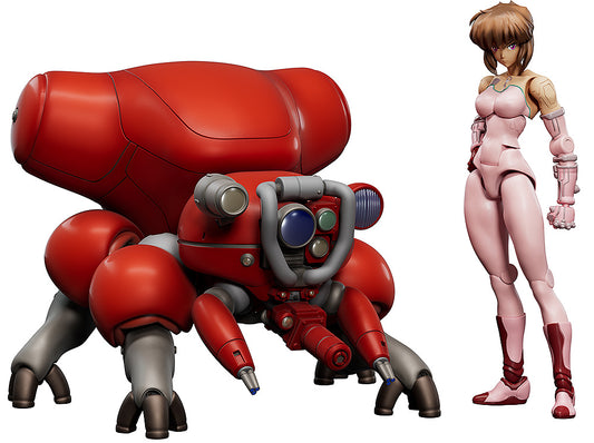 - Ghost in the Shell - (Original) PLAMAX minimum factory MF-94 Kusanagi Motoko with Fuchikoma - Image 1