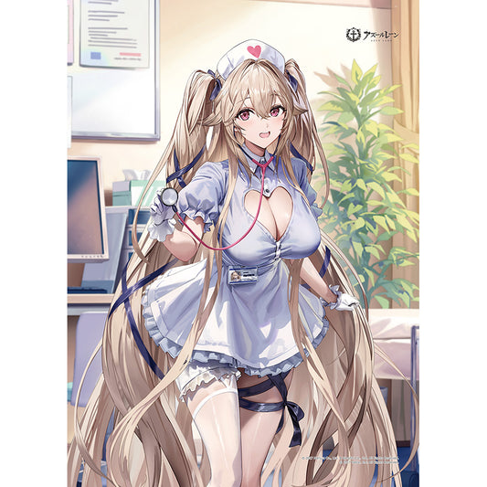 Azur Lane - Original Illustration B2 Tapestry Anchorage / Nurse W Suede