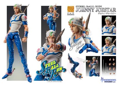 Super Action Statue - JoJo's Bizarre Adventure -Part VII- Steel Ball Run - Johnny Joestar - Image 1