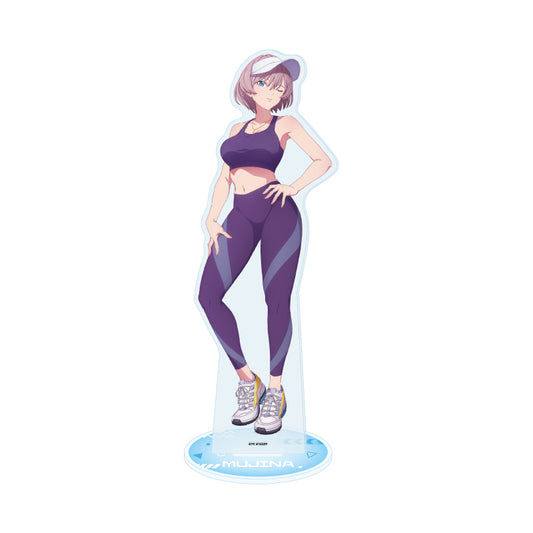 Big Acrylic Stand Gridman Universe 04 Mujina Sportswear Ver. (Original Illustration)