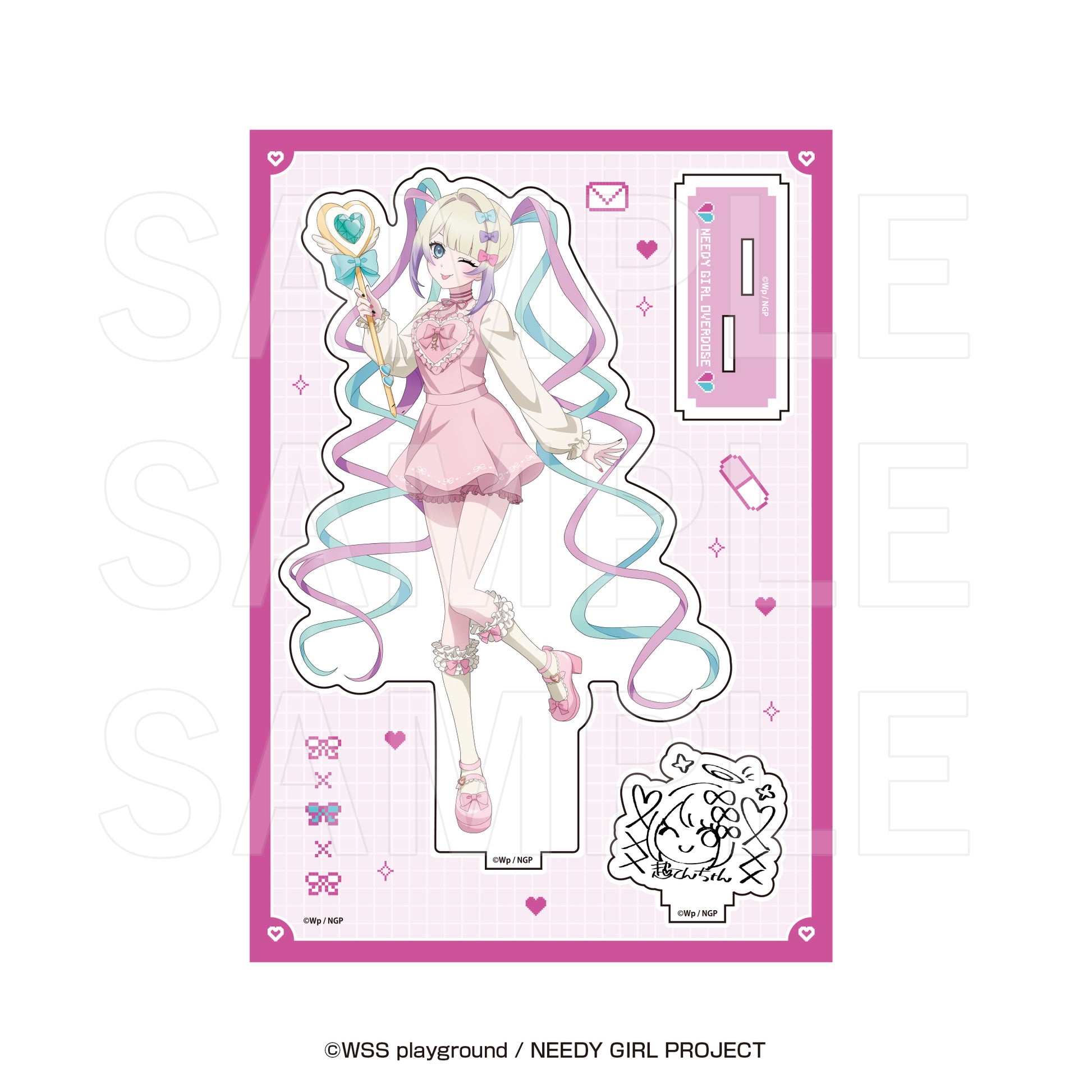 Magia Charm X - Needy Streamer Overload - Acrylic Stand Omgkawaiiangel - Image 1