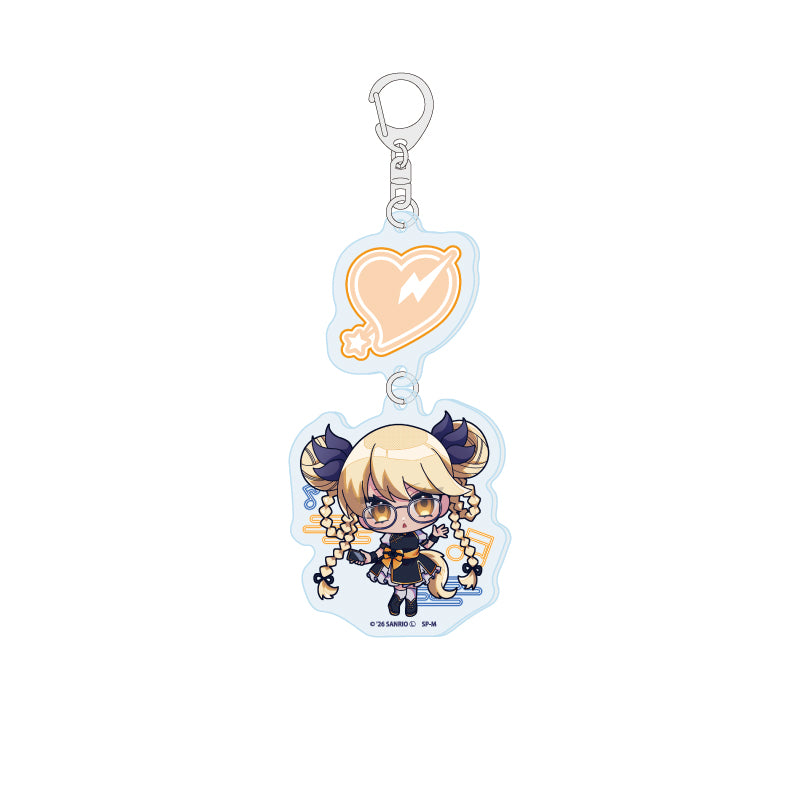 Linked Acrylic Key Chain - Show by Rock!! - 12 Letory (Mini Character Illustration) - Image 1