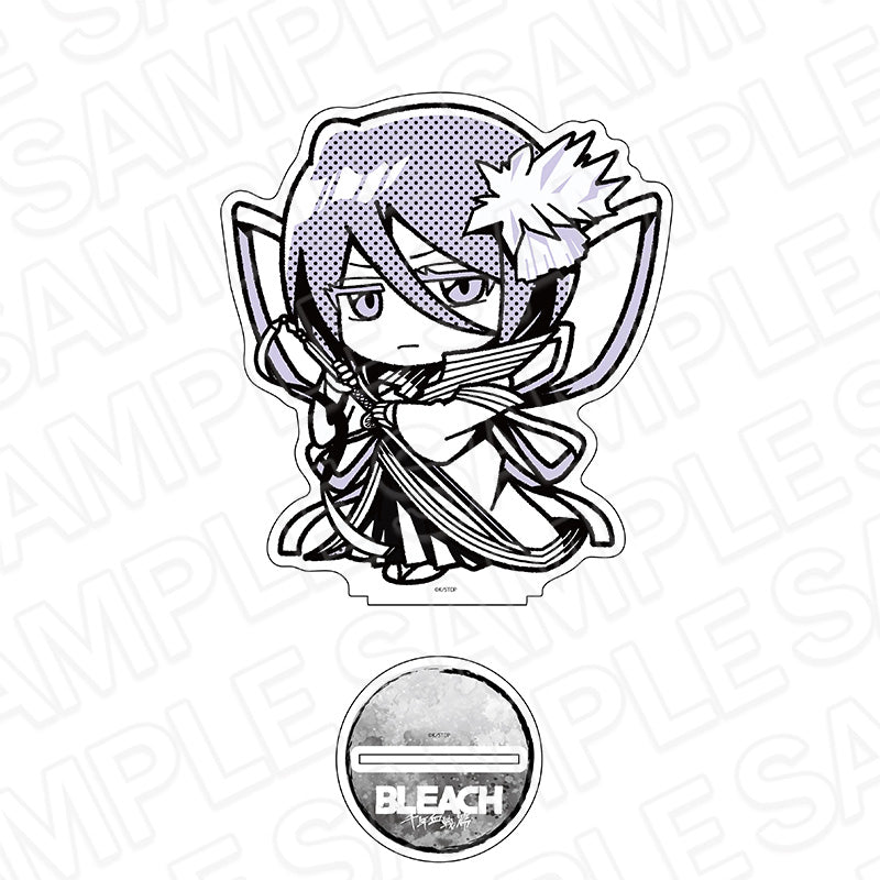 "bleach: Thousand-year Blood War" Extra Large Acrylic Figure Monocolor Kuchiki Rukia Vol. 2 - Image 1