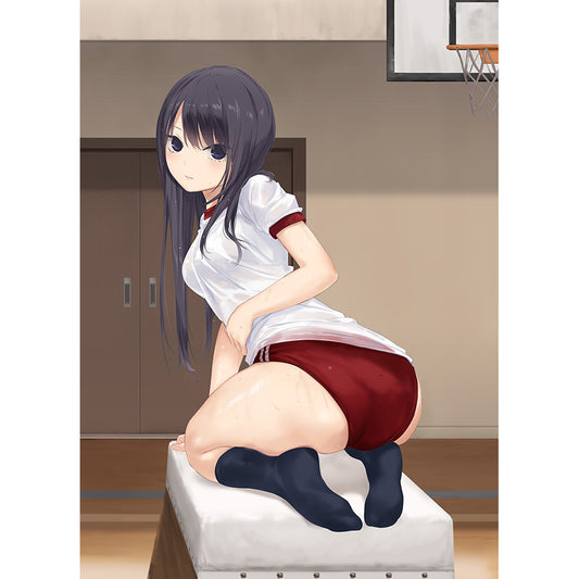 Coffee Kizoku Original Illustration B2 Tapestry Shiramine Rika / Vault Box W Suede