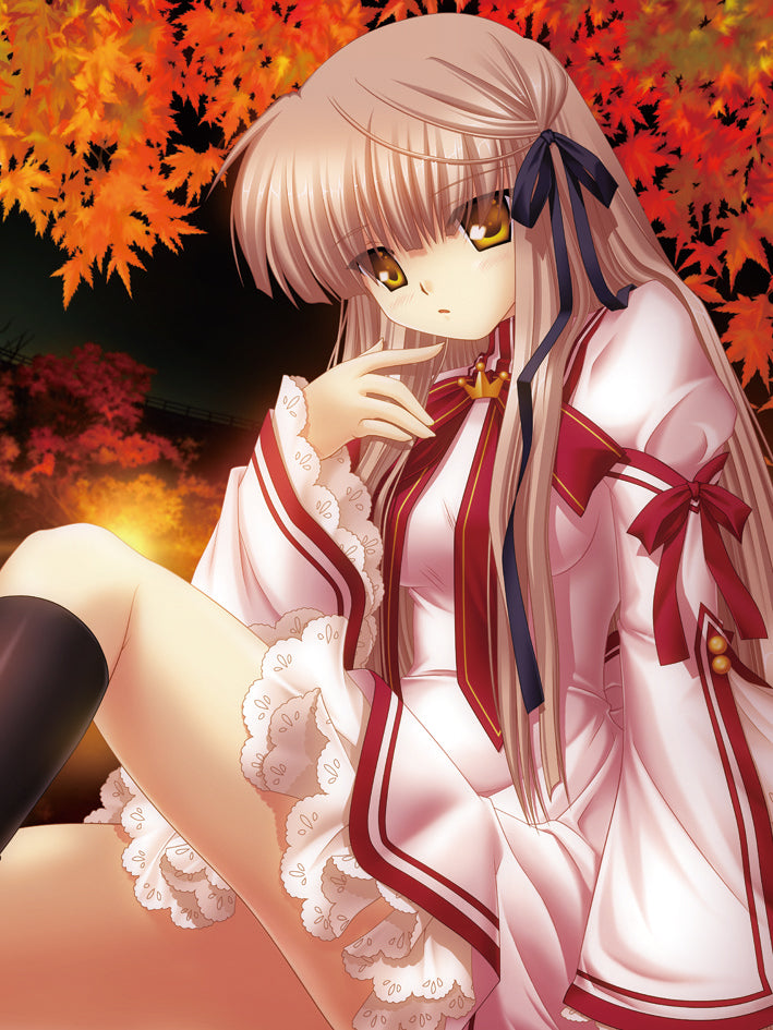 - Rewrite - Acrylic Cube Key Chain Senri Akane - Image 1