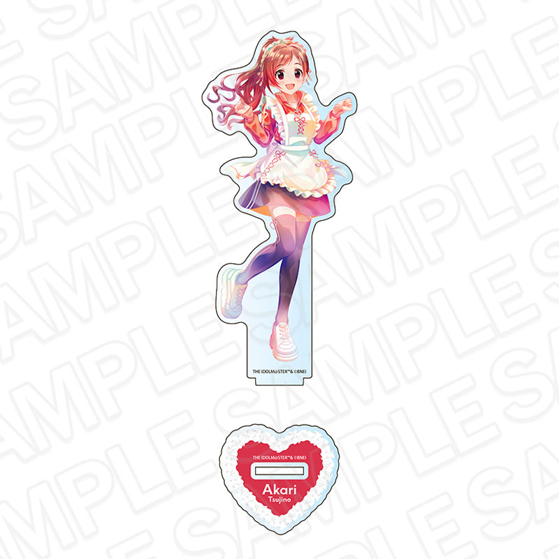 - The Idolmaster Cinderella Girls - Acrylic Figure Pale Tone Series Tsujino Akari Jersey Maid Ver. - Image 1