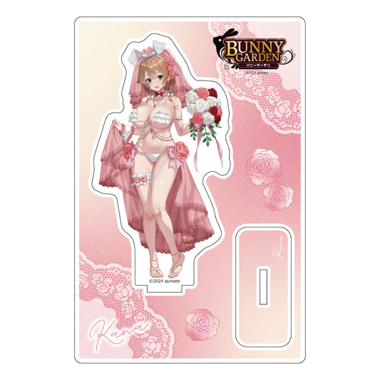 Bunny Garden - Original Illustration Acrylic Stand Kana / Bunny Wedding Swimwear