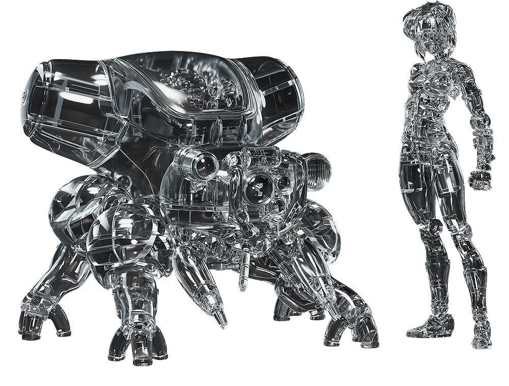 - Ghost in the Shell - (Original) PLAMAX minimum factory MF-96 Kusanagi Motoko with Fuchikoma Thermoptic Camouflage Ver. - Image 1
