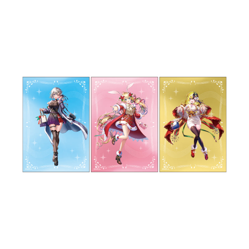 L Size Bromide 3 Set - White Cat Project - 07 Eleanor & Tsukimi & Deneb (Official Illustration) - Image 1