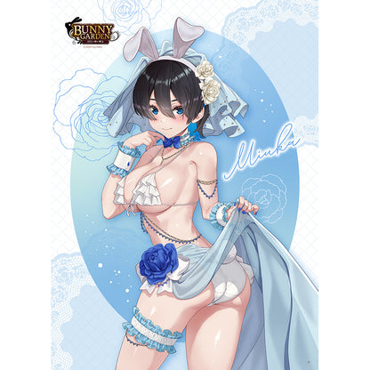 Bunny Garden - Original Illustration B2 Tapestry Miuka / Bunny Wedding Swimwear W Suede