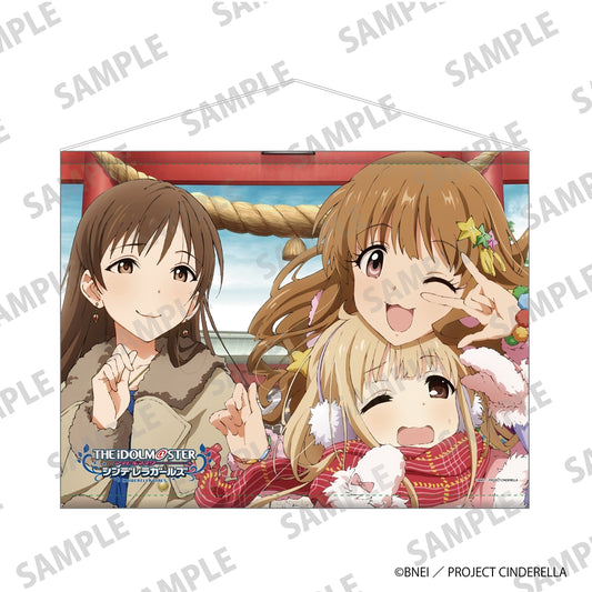 - The Idolmaster Cinderella Girls - B2 Tapestry Nitta Minami & Futaba Anzu & Moroboshi Kirari - Image 1