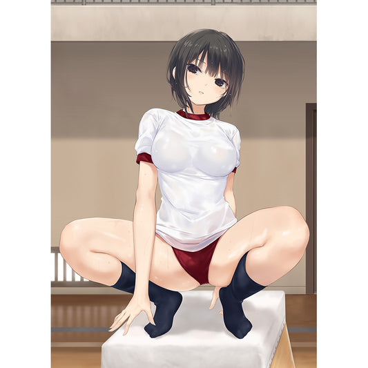 Coffee Kizoku Original Illustration B2 Tapestry Aoyama Sumika / Vault Box W Suede