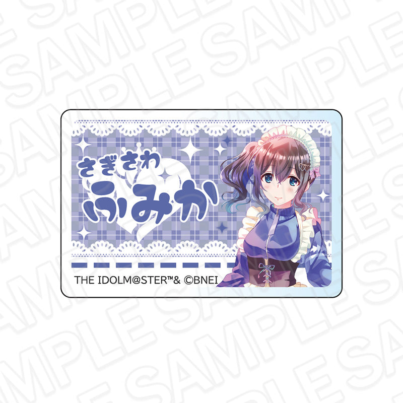 - The Idolmaster Cinderella Girls - Acrylic Name Badge Pale Tone Series Sagisawa Fumika Jersey Maid Ver. - Image 1