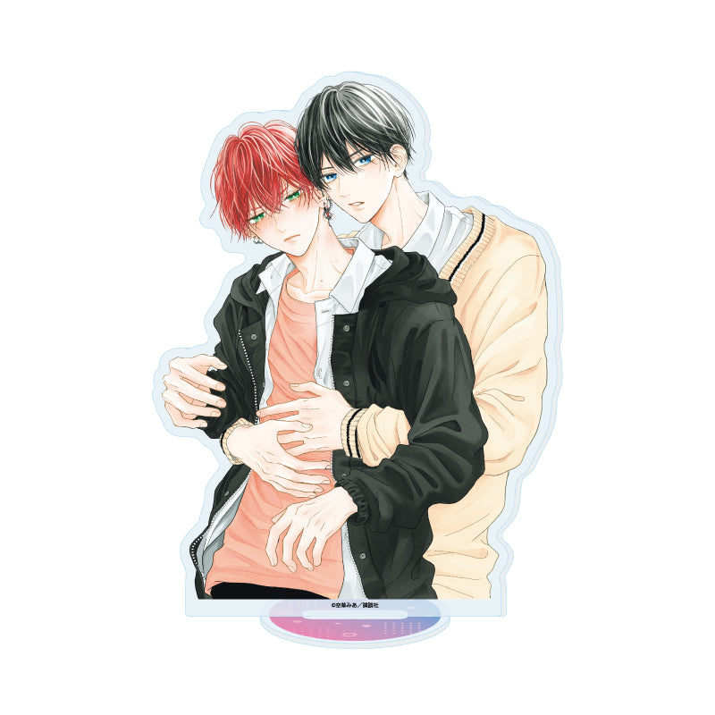 Acrylic Stand - A Love Too Captivating - 03 Kitahara Riku & Misuzu Aoha A (Official Illustration) - Image 1