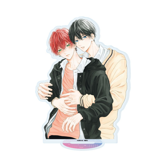 Acrylic Stand - A Love Too Captivating - 03 Kitahara Riku & Misuzu Aoha A (Official Illustration) - Image 1