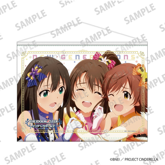 - The Idolmaster Cinderella Girls - B2 Tapestry Shimamura Uzuki & Shibuya Rin & Honda Mio - Image 1