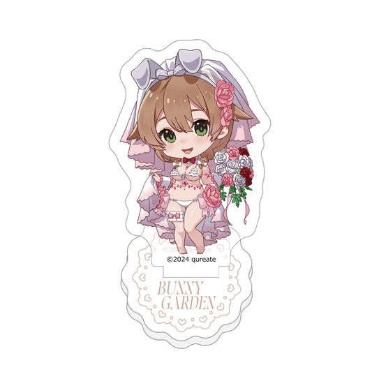 Bunny Garden - Acrylic Memo Stand Kana / Bunny Wedding Swimwear