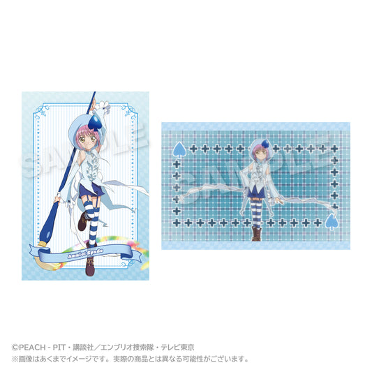 - Shugo Chara! - Memories Postcard Set Vol. 2 Amulet Spade - Image 1