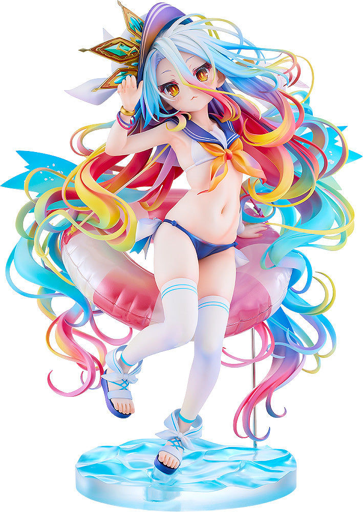 - No Game No Life - Shiro Sailor-Style Swimsuit Ver. - Image 1