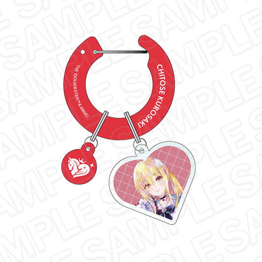 - The Idolmaster Cinderella Girls - Acrylic Carabiner Pale Tone Series Kurosaki Chitose Subculture Fashion Ver. - Image 1