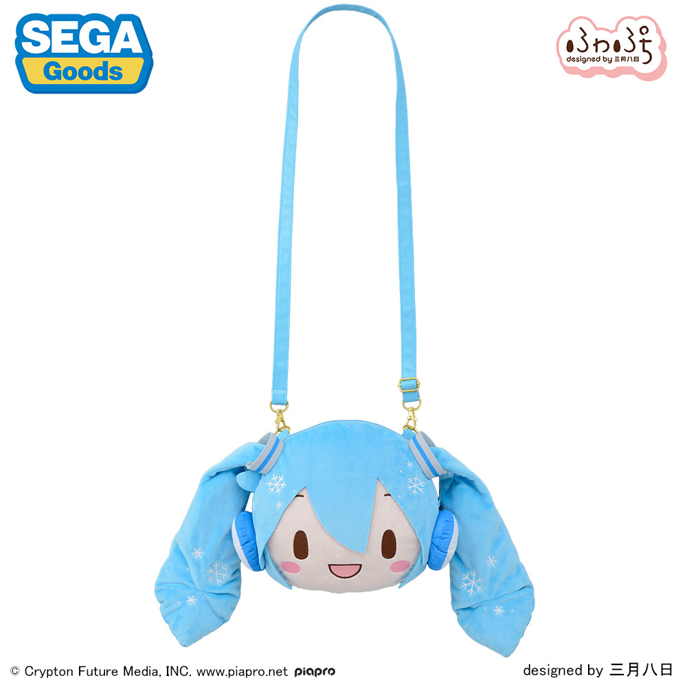Snow Miku Fuwa Petit Face Shoulder Bag M - Image 1