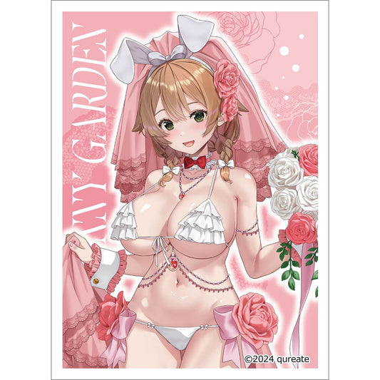 Bunny Garden - Original Illustration Sleeve Kana / Bunny Wedding Swimwear