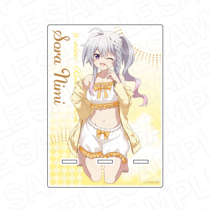 - 9-nine- Ruler's Crown - Acrylic Smartphone Stand Nimi Sora Lolita Room Wear Ver. - Image 1