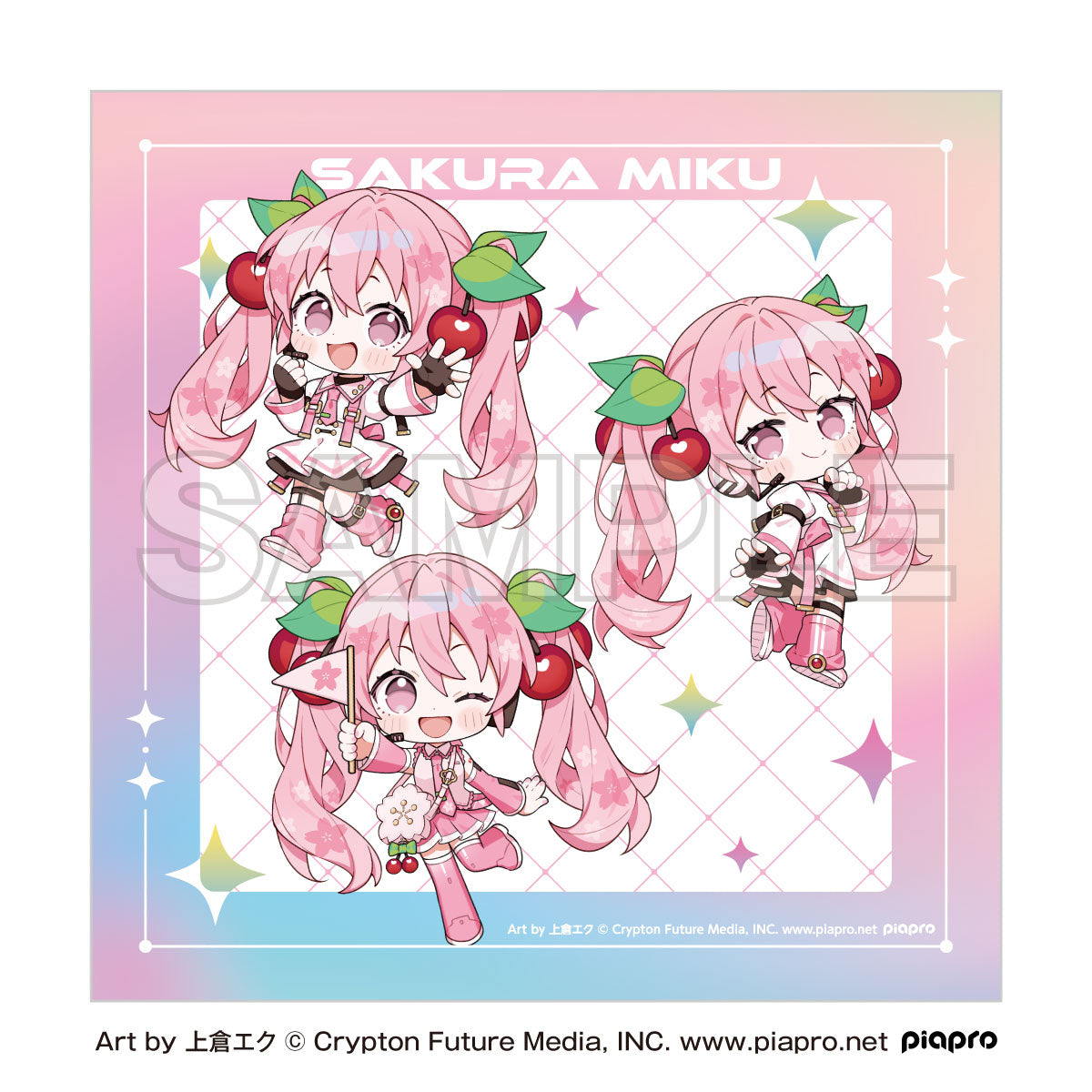 Sakura Miku X Shibuya Sakura Stage Mini Towel - Image 1