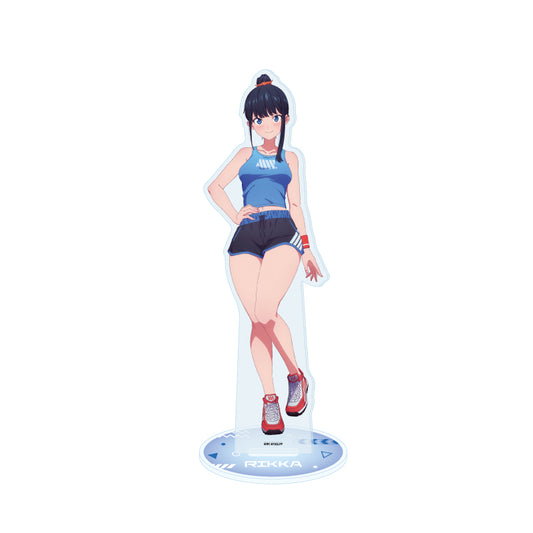 Big Acrylic Stand - Gridman Universe - 01 Takarada Rikka Sportswear Ver. (Original Illustration)