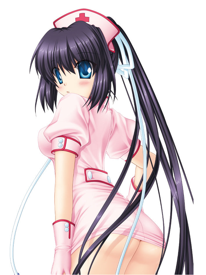 - Rewrite - Acrylic Cube Key Chain Nurse Lucia - Image 1