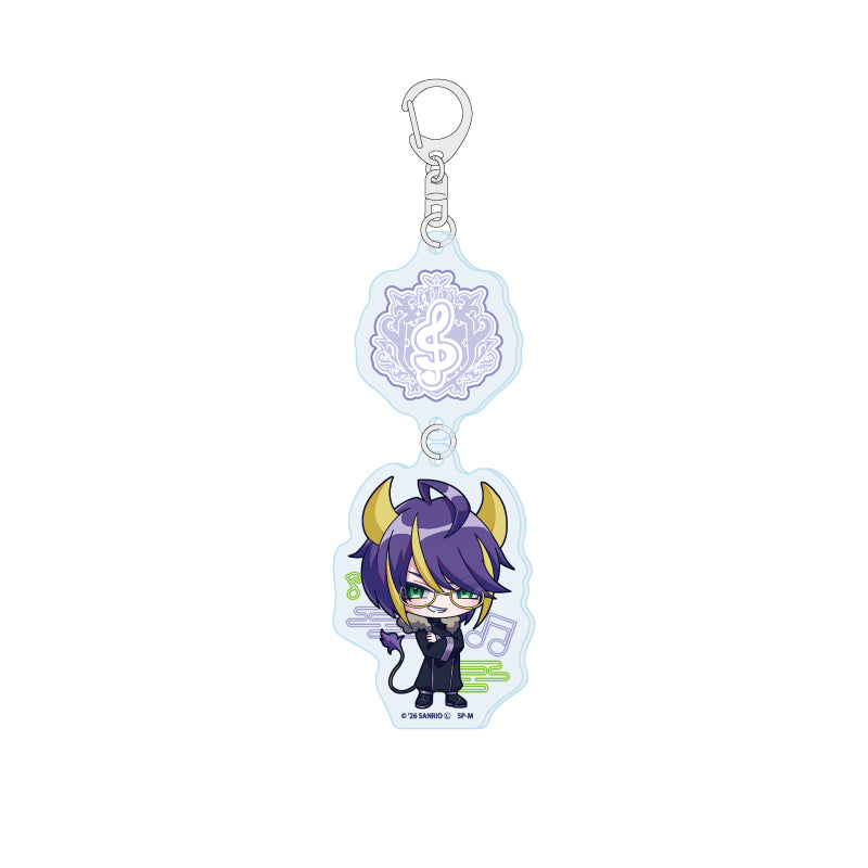 Linked Acrylic Key Chain - Show by Rock!! - 18 Orion (Mini Character Illustration) - Image 1