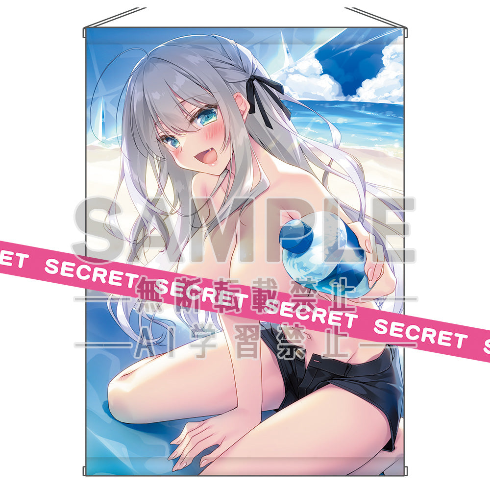 Mail Order From Dengeki Moeoh October 2026 Issue Mitsuki Motomiya Original Illustration X-Rated Tapestry - Image 1