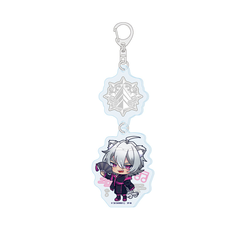 Linked Acrylic Key Chain - Show by Rock!! - 23 919 (Mini Character Illustration) - Image 1