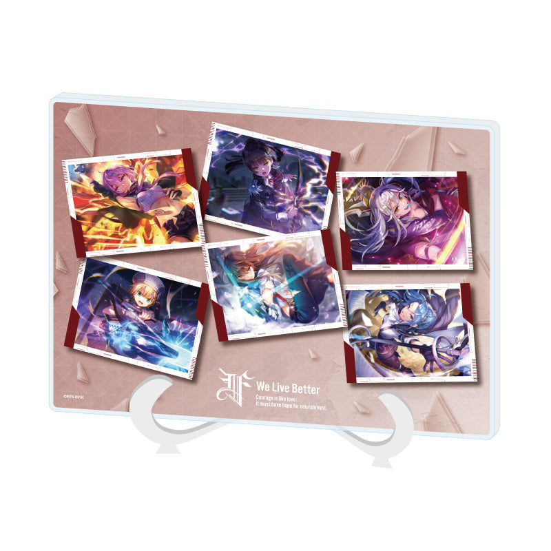 Acrylic Art Board A5 Size - Heaven Burns Red - 19 31F Unit (Official Illustration) - Image 1
