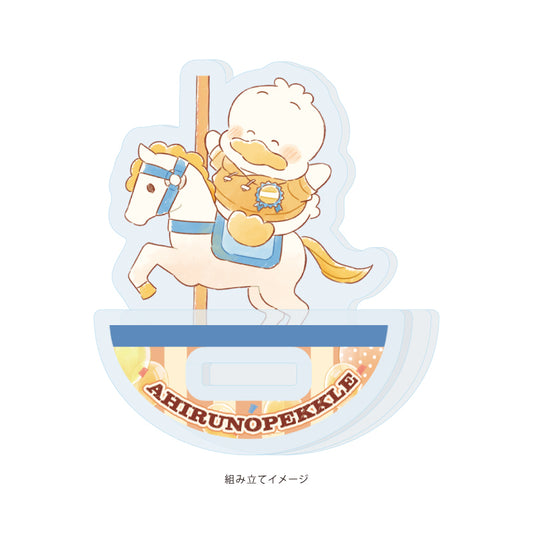 Yurayura Acrylic Stand Hapidanbui 31 Ahiru No Pekkle (graff Art Illustration)